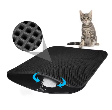 Tapis de litière pour chat