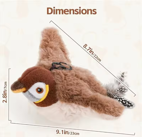 Jouet pour chat interactif pour chat chantant