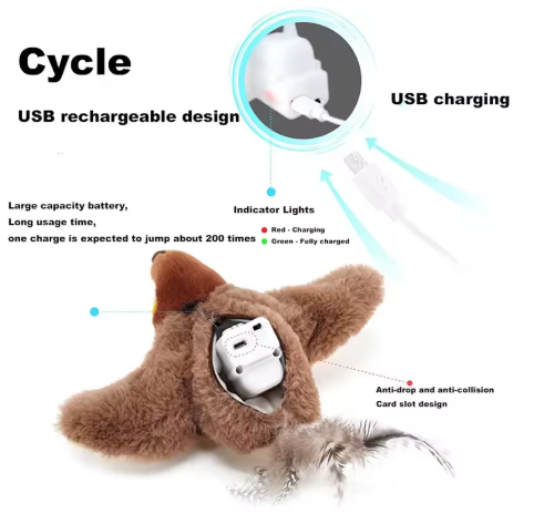 Jouet pour chat interactif pour chat chantant