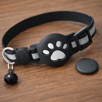 Collier GPS Chat 