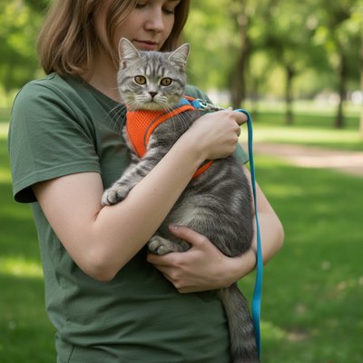 Harnais chat