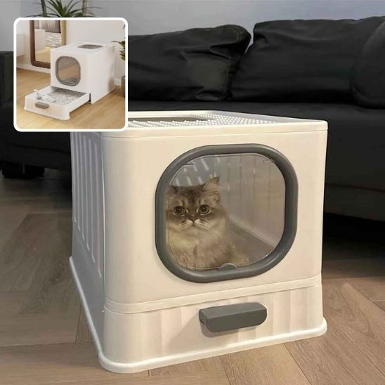 Litière pour chat | Confort Spacieuse