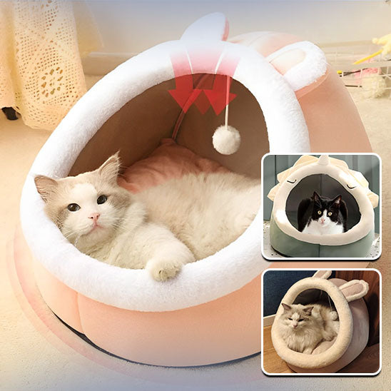 Panier doux confort pour chat : Le nid parfait pour votre félin