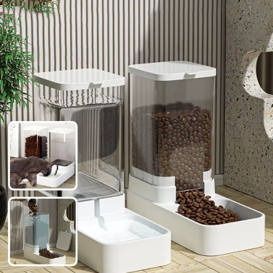 Distributrice automatique de croquettes pour animaux de compagnie