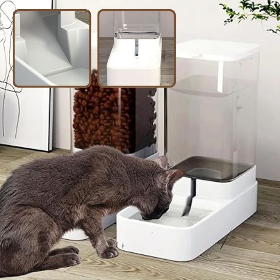 Distributrice automatique de croquettes pour animaux de compagnie