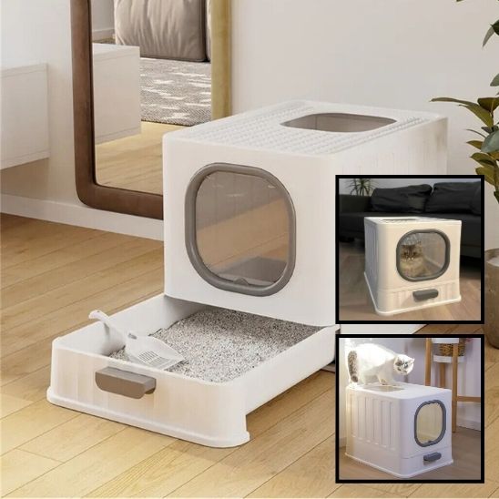 Litière pour chat | Confort Spacieuse